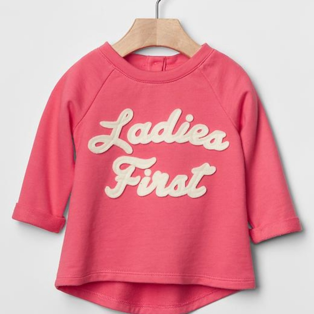 BABY GAP GIRLS SWEATSHIRT